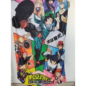 NEW my hero academia anime deku group lightweight towel